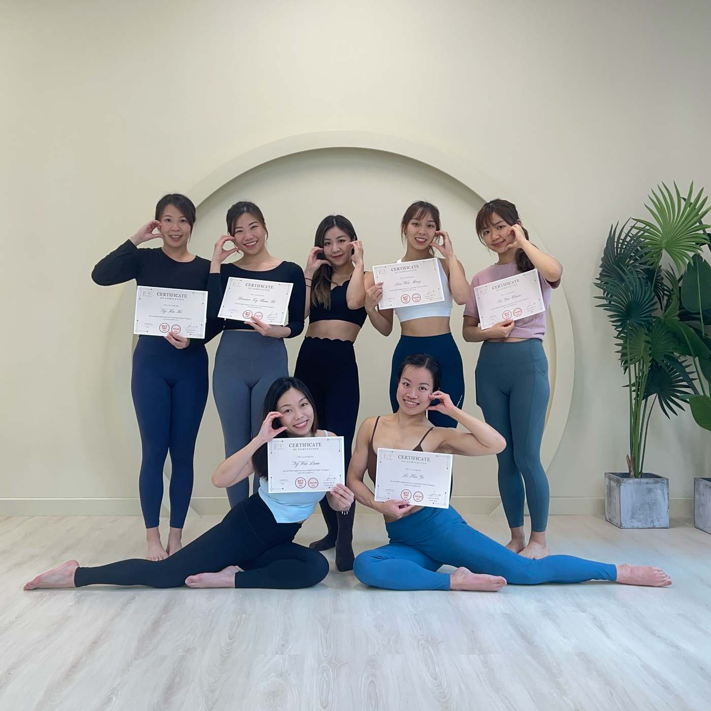 Teacher training graduates